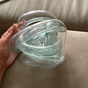 West elm glass knot